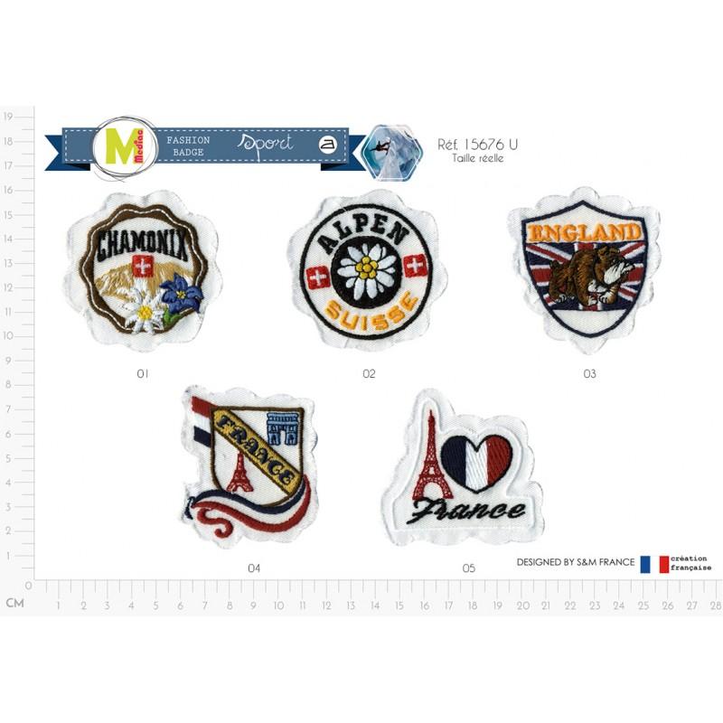 Stephanoise M15676 - M ECUSSON EMBLEME VILLE/PAYS