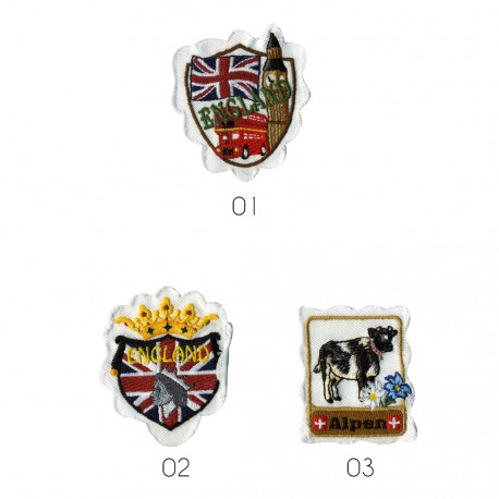 stephanoise M15677 - M ECUSSON EMBLEME ENGLAND/ALPEN