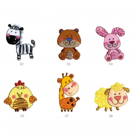 stephanoise M15689 - S ECUSSON ANIMAUX FOND FEUTRINE