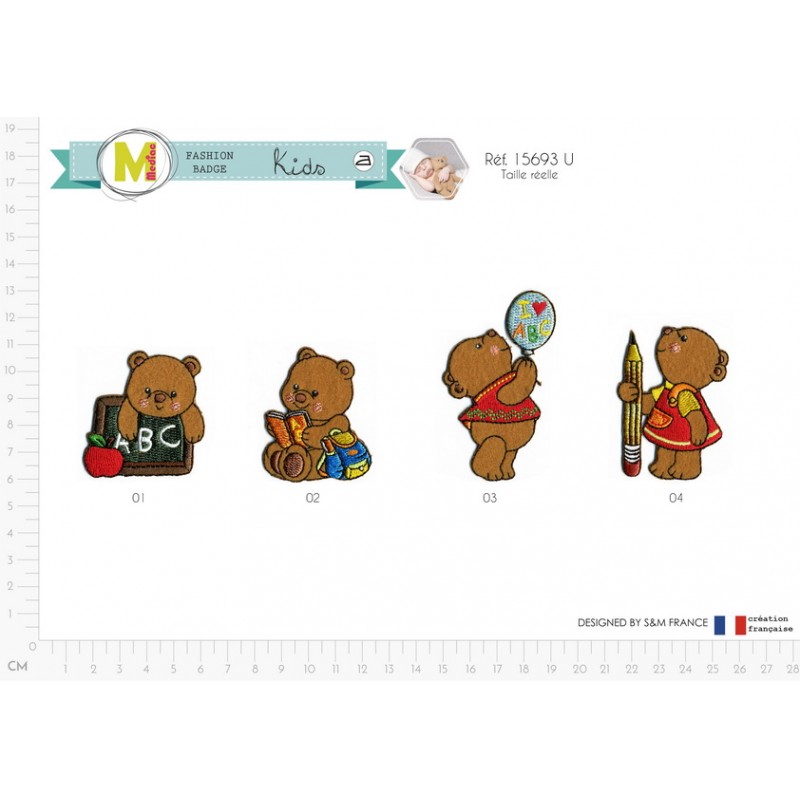 Stephanoise M15693 - M ECUSSON LES OURS A L'ECOLE