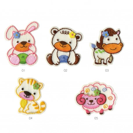 stephanoise M15699 - M ECUSSON ANIMAUX FOND TISSU