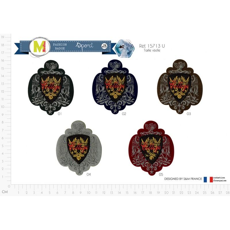 Stephanoise M15713 - M ECUSSON BLASON "COLLEGE"