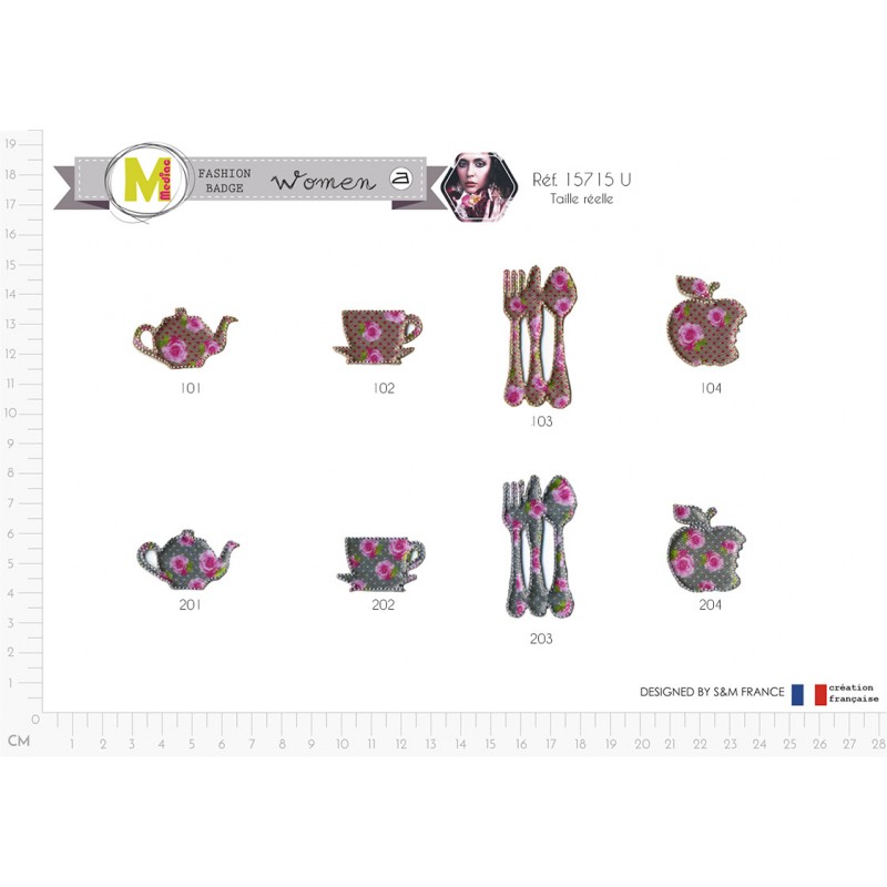 Stephanoise M15715 - S ECUSSON CUISINE EN FLEURS