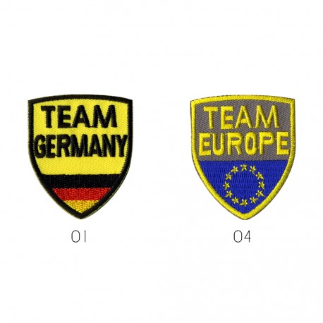 stephanoise M15718 - S ECUSSON BLASON "TEAM" PAYS