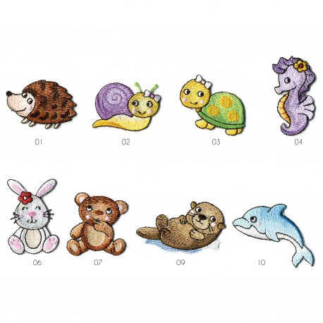 stephanoise M15734 - S ECUSSON ANIMAUX HEUREUX