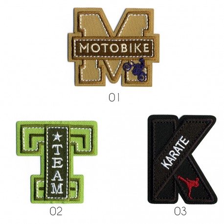 stephanoise M15786 - M ECUSSON BLASON LETTRE