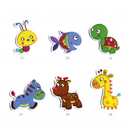 stephanoise M15798 - S ECUSSON ANIMAUX COLORE