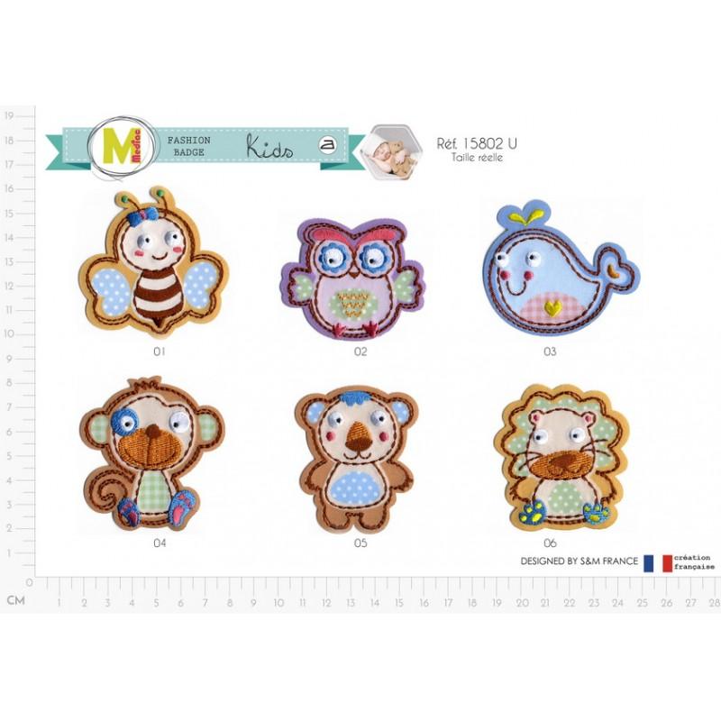 Stephanoise M15802 - M ECUSSON ANIMAUX VICHY/POIS