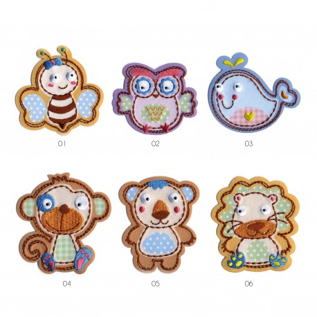 stephanoise M15802 - M ECUSSON ANIMAUX VICHY/POIS