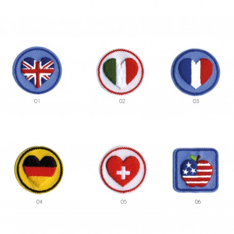 stephanoise M15808 - S ECUSSON HAPPY DRAPEAUX