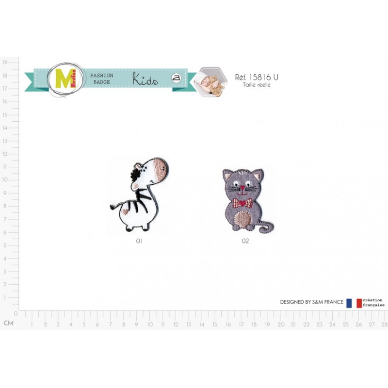 Stephanoise M15816 - S ECUSSON ZEBRE CHAT