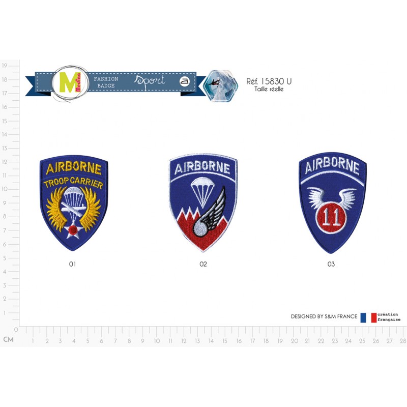 Stephanoise M15830 - M ECUSSON AIRBORNE BLEU