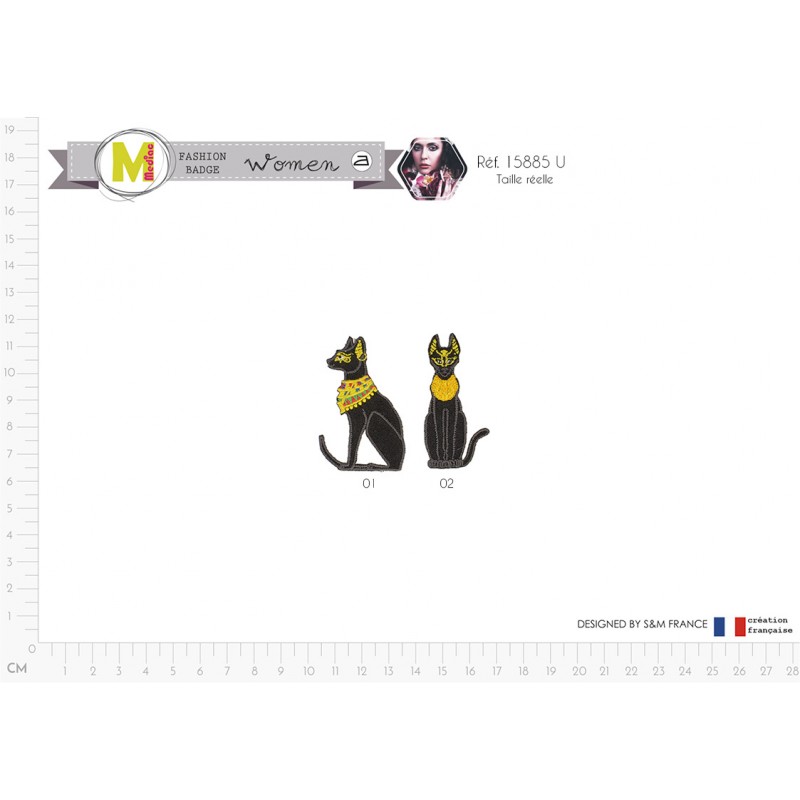 Stephanoise M15885 - S ECUSSON CHATS EGYPTIENS