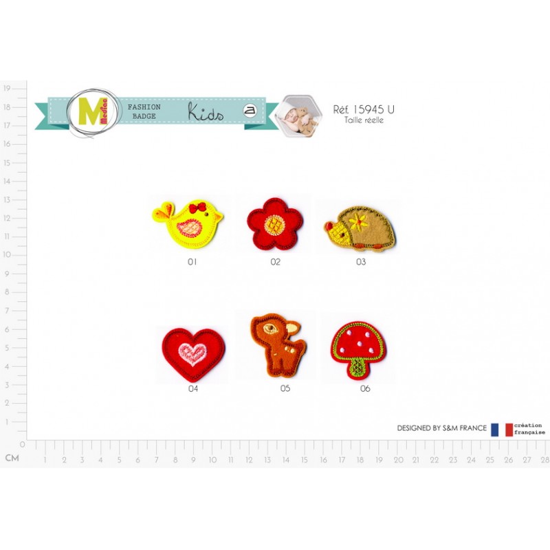 Stephanoise M15945 - S ECUSSON PM SUJETS FEUTRINE