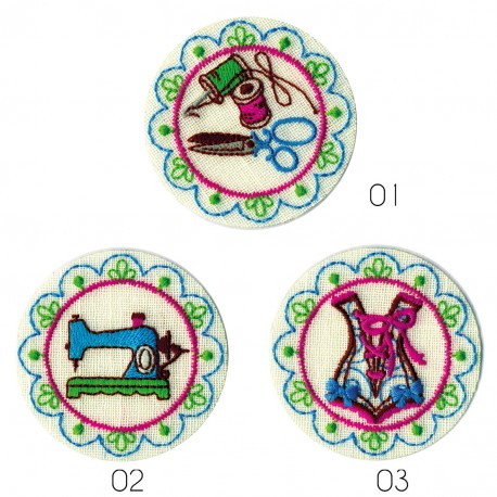 stephanoise M15958 - M ECUSSON BADGE COUTURE