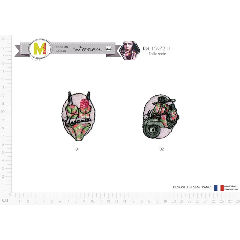 Stephanoise M15972 - M PIN UP