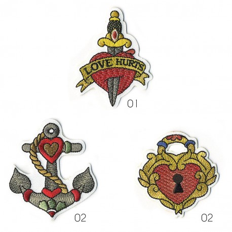 stephanoise M15988 - M ECUSSON TATOUAGE VINTAGE