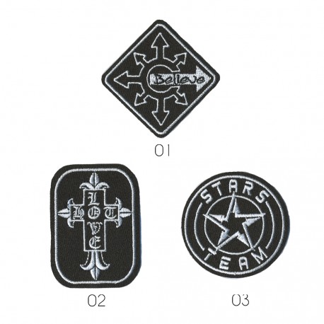 stephanoise M15994 - M ECUSSON BELIEVE/LOVE/STARS