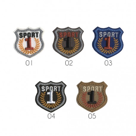 stephanoise M16013 - S ECUSSON BLASON SPORT 4X4CM