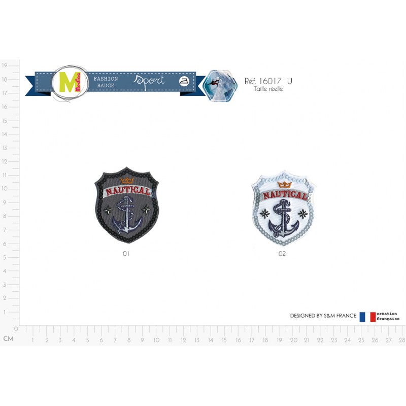 Stephanoise M16017 - M ECUSSON NAUTICAL 5 5X5CM