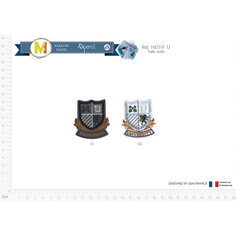 Stephanoise M16019 - M ECUSSON UNIVERSITY 5X5CM