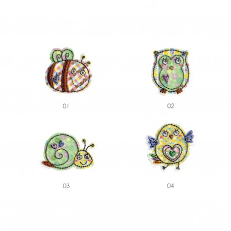 stephanoise M16024 - M ECUSSON ANIMAUX IMPRIMES