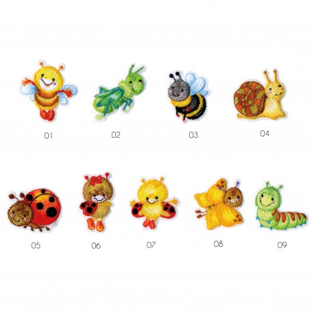 stephanoise M16025 - S ECUSSON INSECTES BRODES