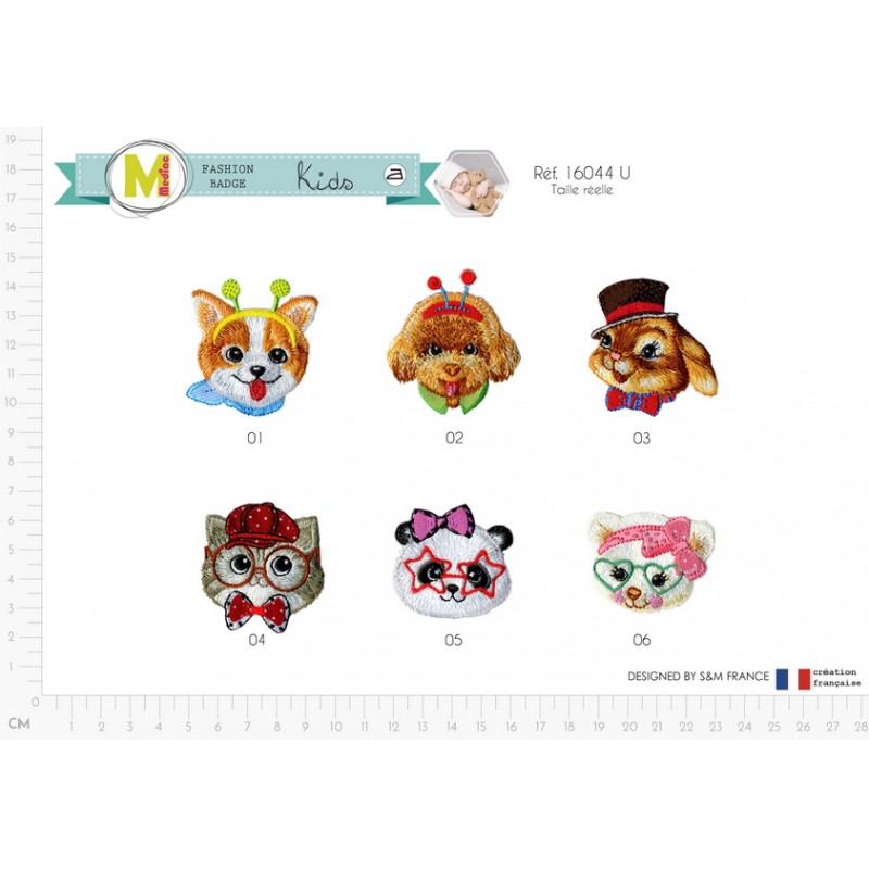 Stephanoise M16044 - S ECUSSON ANIMAUX FUNS