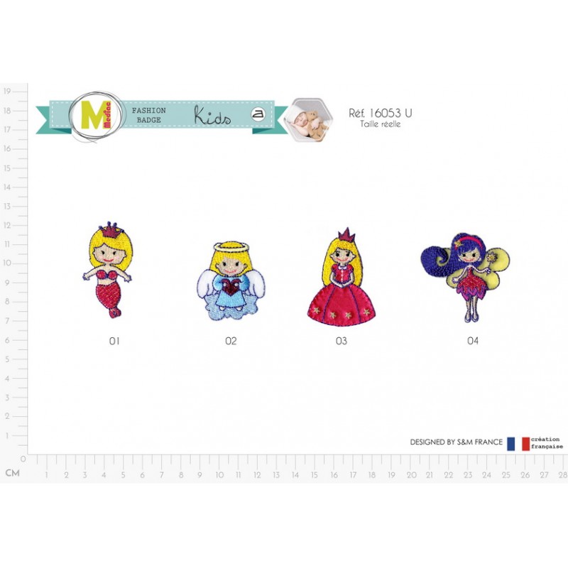 Stephanoise M16053 - S ECUSSON PRINCESSES MAGIQUES