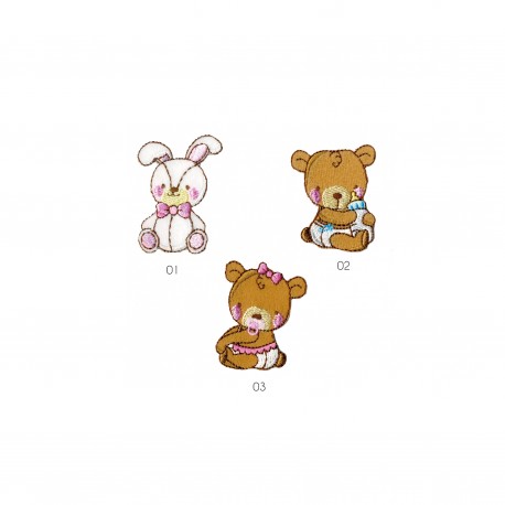 stephanoise M16076 - S ECUSSON ANIMAUX POUR BEBE