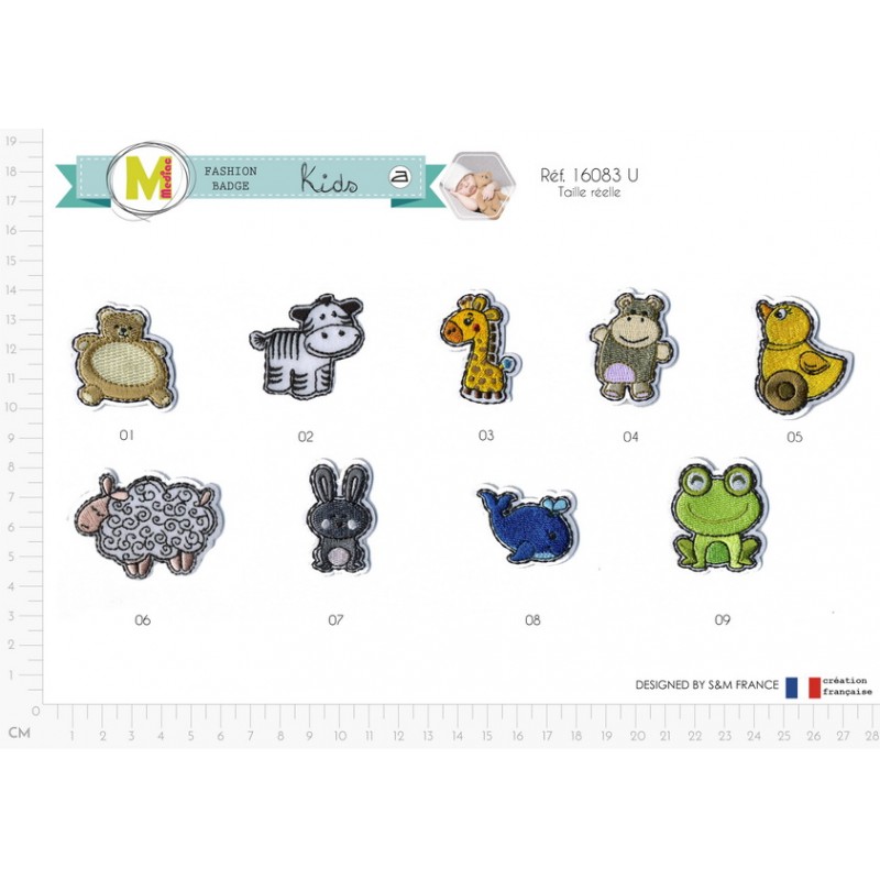 Stephanoise M16083 - M ECUSSON ANIMAUX SOURIANTS