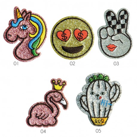 stephanoise M16104 - S ECUSSON TOUT EN PAILLETTES