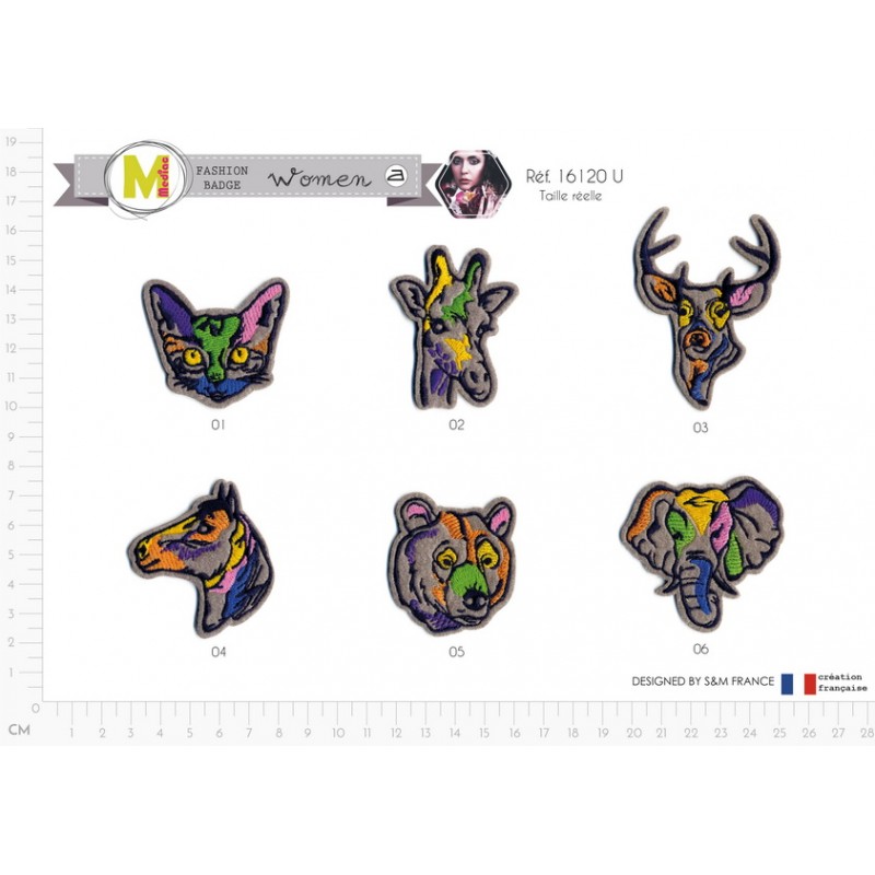 Stephanoise M16120 - M ECUSSON ANIMAUX PEINTS