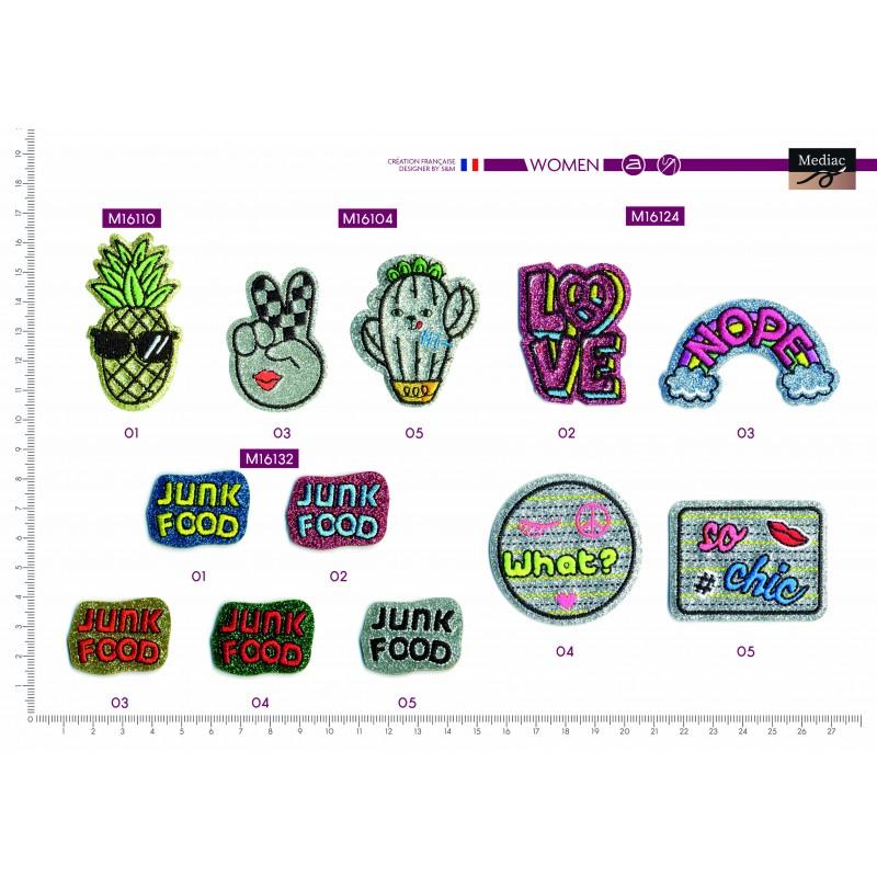 Stephanoise M16132 - S ECUSSON JUNK FOOD 3X2 5CM