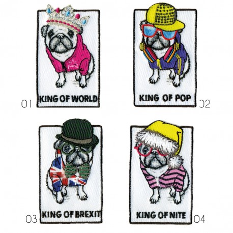 stephanoise M16155 - M ECUSSON CHIEN KING OF 5X4CM