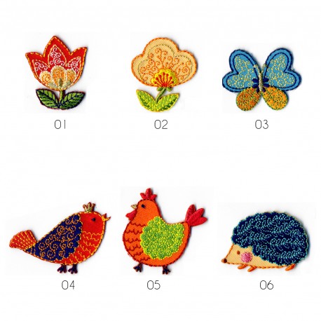 Stephanoise M16156 - M ECUSSON FLEURS ET ANIMAUX