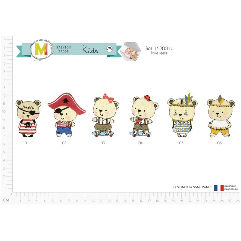 Stephanoise M16200 - S ECUSSON OURS DU MONDE