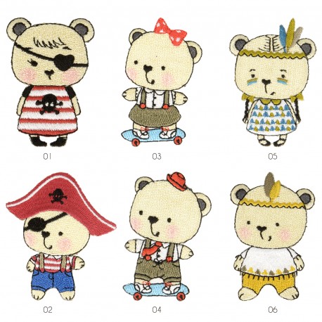 stephanoise M16200 - S ECUSSON OURS DU MONDE