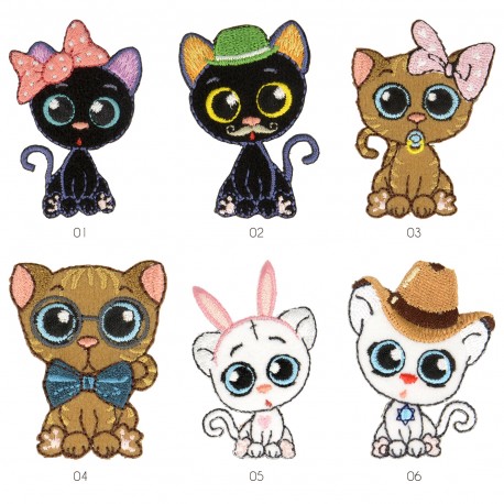 stephanoise M16201 - S ECUSSON CHATS AUX GROS YEUX