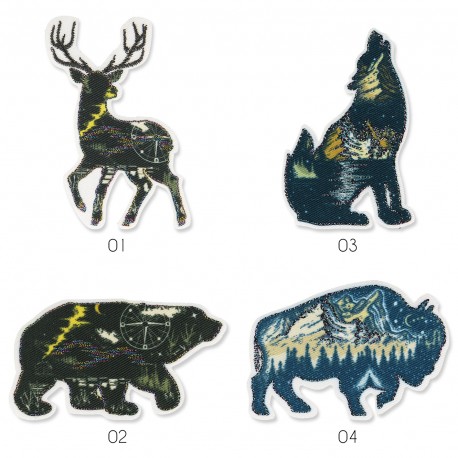 stephanoise M16235 - M ECUSSON ANIMAUX METALLIQUE