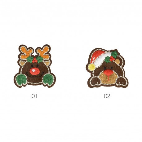 stephanoise M16248 - S ECUSSON ANIMAUX NOEL