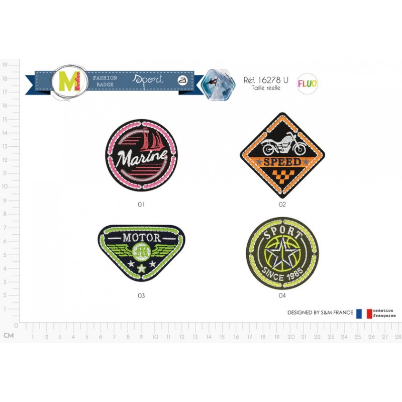 Stephanoise M16278 - M ECUSSON BLASON SPORT