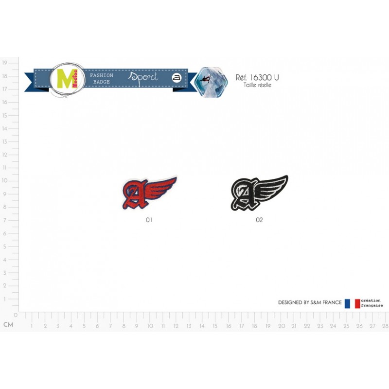 Stephanoise M16300 - S ECUSSON A AVEC AILES