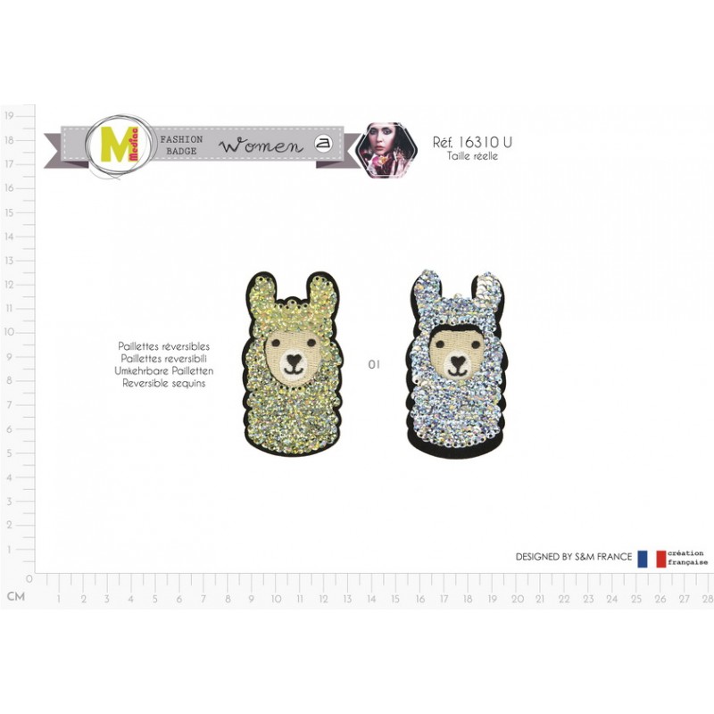 Stephanoise M16310 - M ECUSSON LAMA PAILLETTES