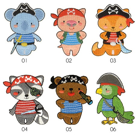 stephanoise M16318 - M ECUSSON ANIMAUX PIRATES