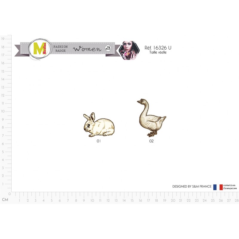 Stephanoise M16326 - M ECUSSON LAPIN ET OIE