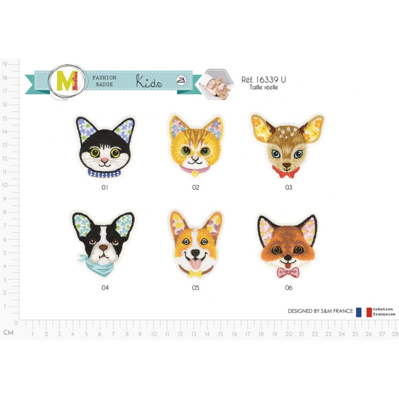 Stephanoise M16339 - M ECUSSON ANIMAUX COLORES