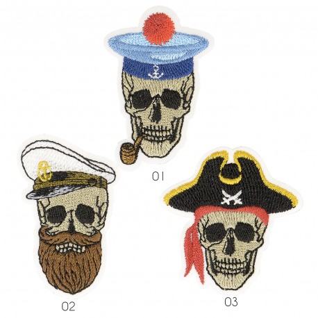 Stephanoise M16355 - M ECUSSON TETE DE MORT