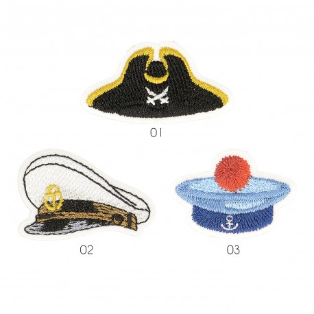 stephanoise M16357 - S ECUSSON CHAPEAU MARIN