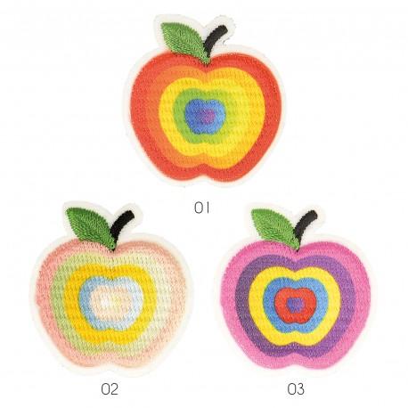 stephanoise M16358 - S ECUSSON POMME MULTICOLO RE